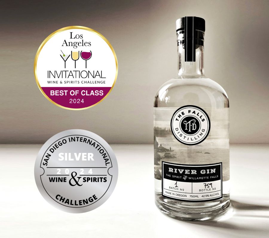2024 Silver and Best of Class Award Winning River Gin